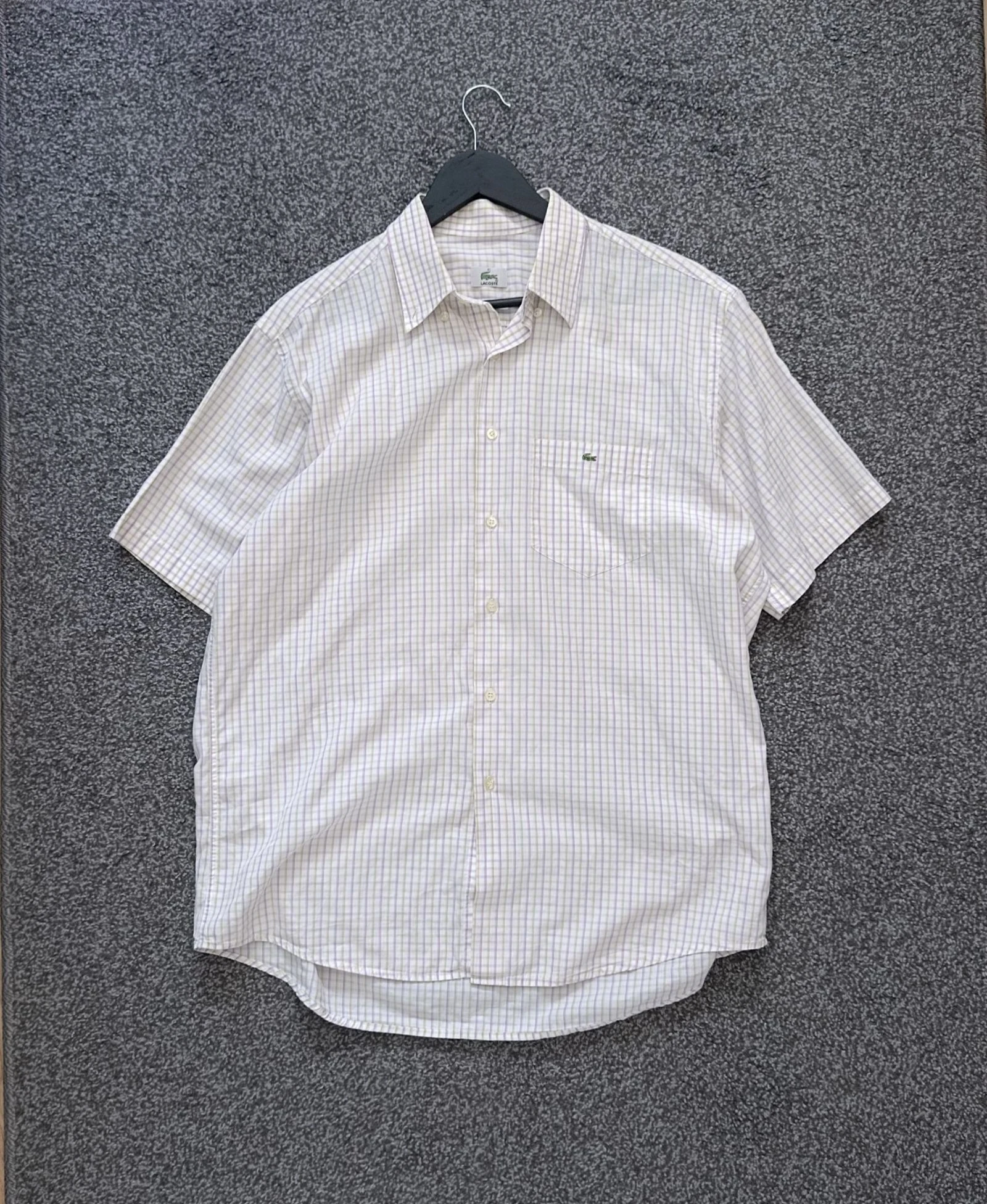 Camisa manga corta Lacoste vintage talla 41 